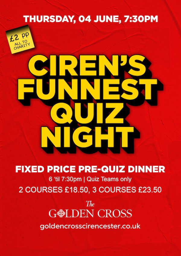 Quiz at The Golden Cross, Cirencester