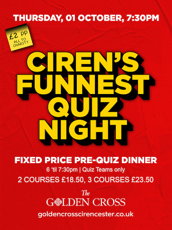 Quiz at The Golden Cross, Cirencester